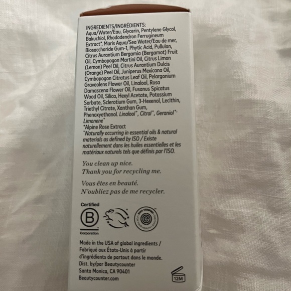 Beautycounter Countertime Mineral Boost Hydrating Essence, 1oz - Picture 6 of 6